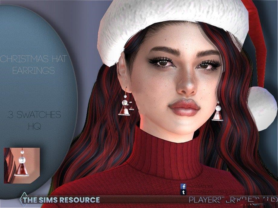 《模拟人生4》可爱圣诞帽耳环MOD-IGTA奇幻游戏城-GTA5MOD资源网