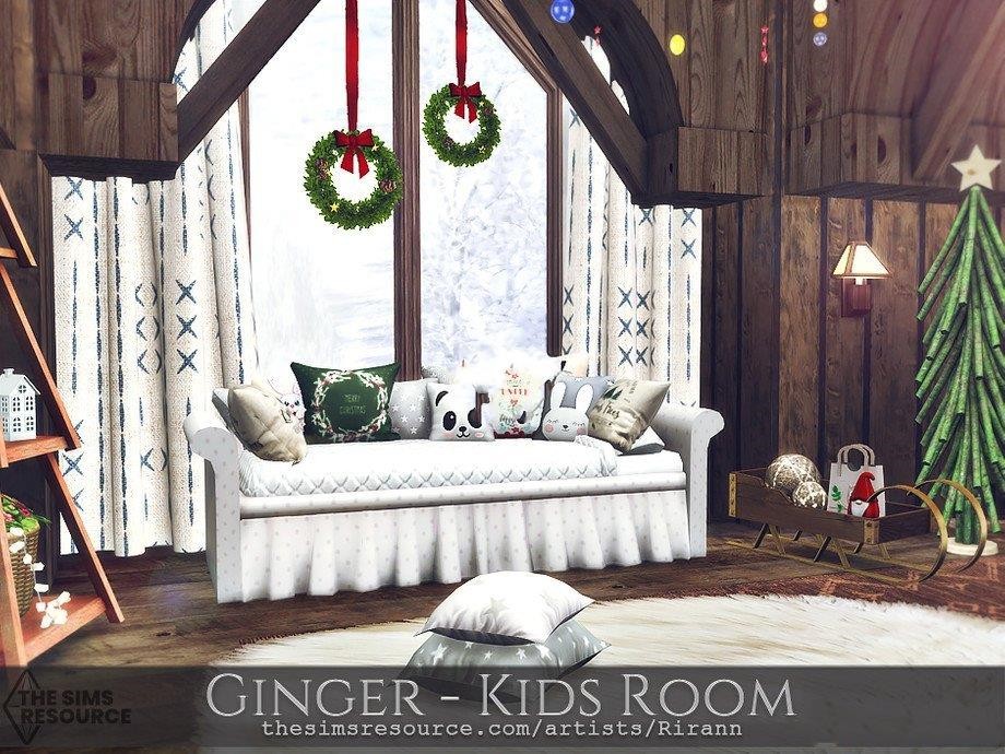 《模拟人生4》可爱圣诞儿童房家具MOD-IGTA奇幻游戏城-GTA5MOD资源网