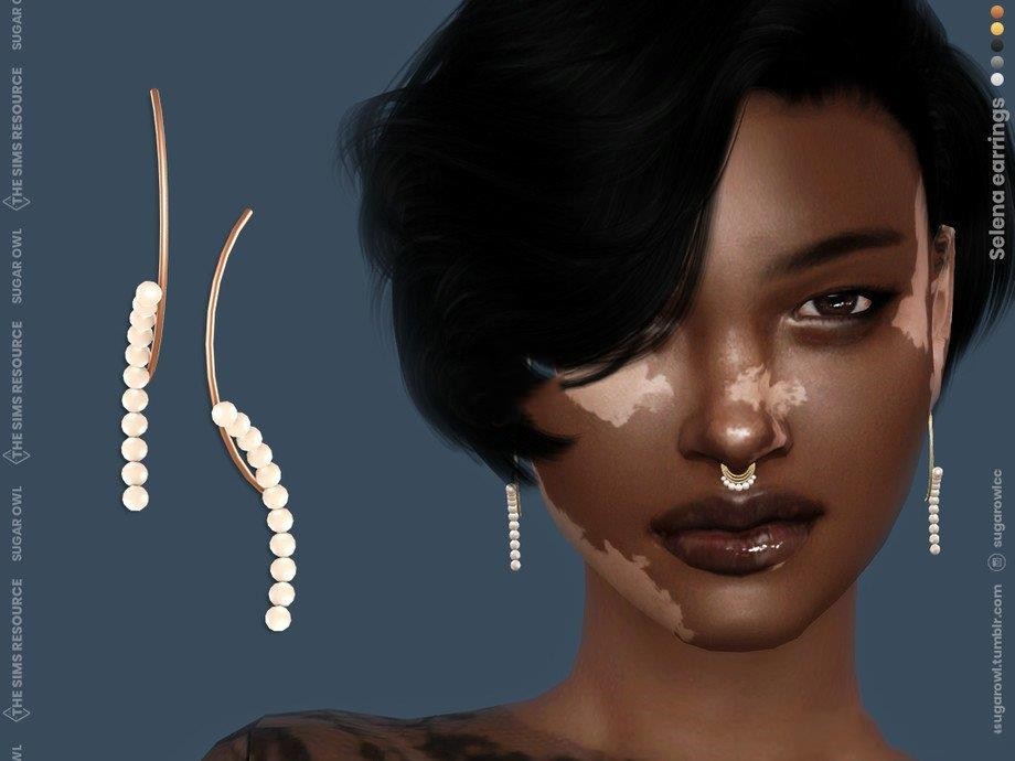 《模拟人生4》带珍珠的女性半圈耳环MOD-IGTA奇幻游戏城-GTA5MOD资源网