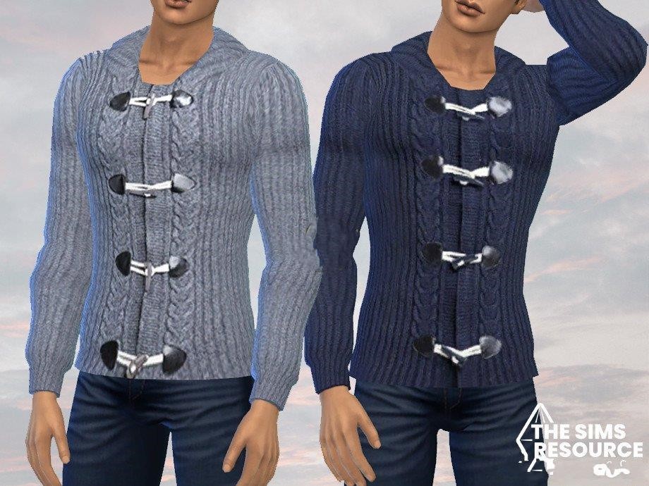 《模拟人生4》男士时尚羊毛衫MOD-IGTA奇幻游戏城-GTA5MOD资源网