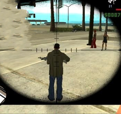 [GTA：圣安地列斯MOD]狙击镜头效果-IGTA奇幻游戏城-GTA5MOD资源网