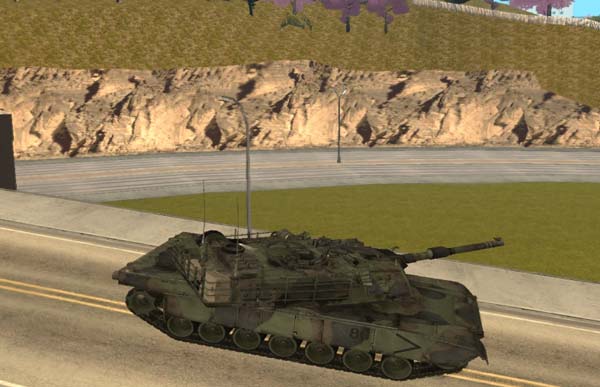 GTA 侠盗飞车 圣安地列斯M1A2坦克Mod-IGTA奇幻游戏城-GTA5MOD资源网