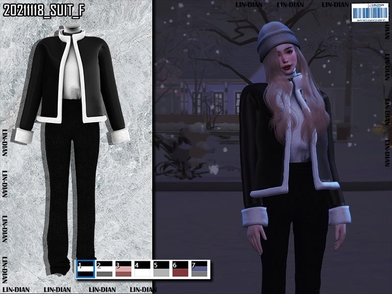 《模拟人生4》女款冬季外套MOD-IGTA奇幻游戏城-GTA5MOD资源网