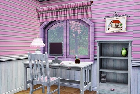 《模拟人生3》MOD房屋：粉色幸福-IGTA奇幻游戏城-GTA5MOD资源网