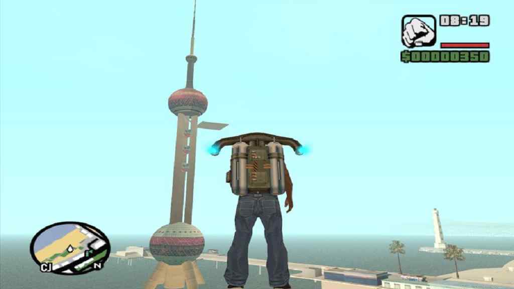 GTA 侠盗猎车 圣安地列斯 上海东方明珠MOD-IGTA奇幻游戏城-GTA5MOD资源网