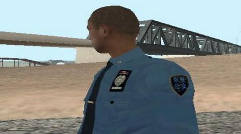 GTA 侠盗猎车 圣安地列斯 中国警察专用服装MOD-IGTA奇幻游戏城-GTA5MOD资源网