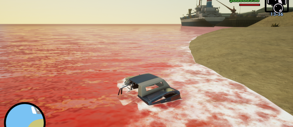 《侠盗猎车手三部曲重制版》红色海洋MOD-IGTA奇幻游戏城-GTA5MOD资源网