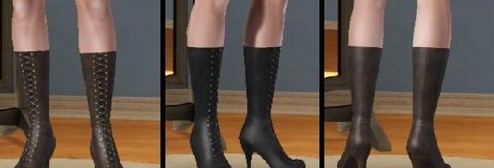 《模拟人生3》MOD服饰 三款靴鞋-IGTA奇幻游戏城-GTA5MOD资源网