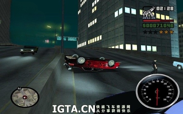 [GTA：圣安地列斯MOD]翻车后失去健康-IGTA奇幻游戏城-GTA5MOD资源网