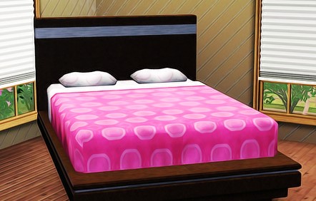 《模拟人生3》MOD物品 粉色床-IGTA奇幻游戏城-GTA5MOD资源网