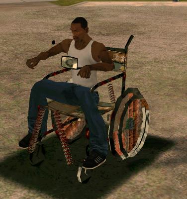 [GTA：圣安地列斯MOD]可驾驶的湖边轮椅-IGTA奇幻游戏城-GTA5MOD资源网