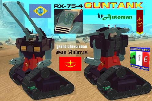 [GTA：圣安地列斯MOD]RX-75-4 钢坦克-IGTA奇幻游戏城-GTA5MOD资源网