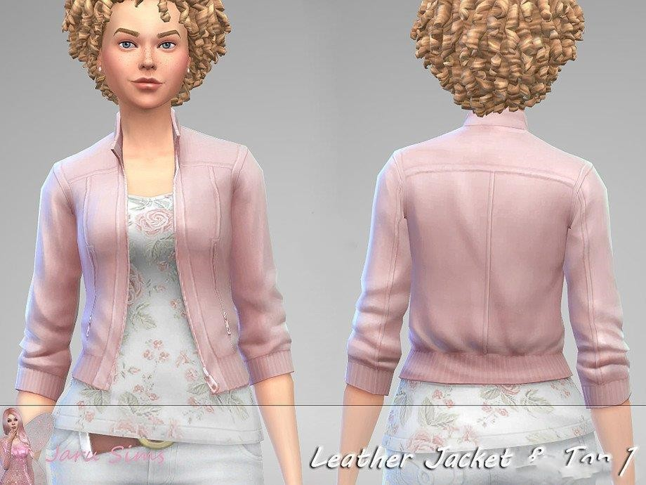《模拟人生4》女性粉色皮夹克MOD-IGTA奇幻游戏城-GTA5MOD资源网