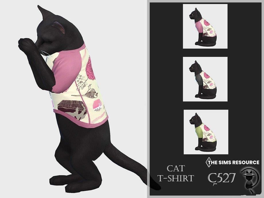 《模拟人生4》猫咪可爱t恤MOD-IGTA奇幻游戏城-GTA5MOD资源网