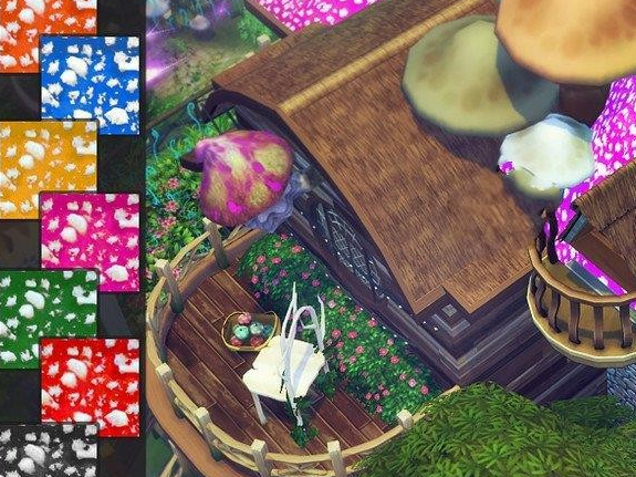《模拟人生4》蘑菇屋顶MOD-IGTA奇幻游戏城-GTA5MOD资源网