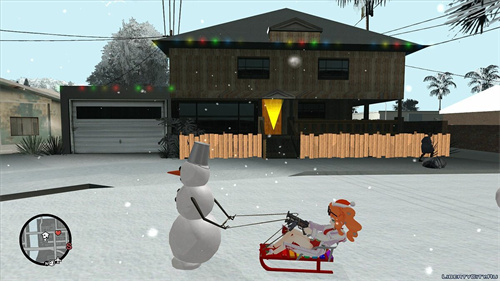 图片[2]-[GTA:圣安地列斯MOD]拉雪橇车的雪人-IGTA奇幻游戏城-GTA5MOD资源网