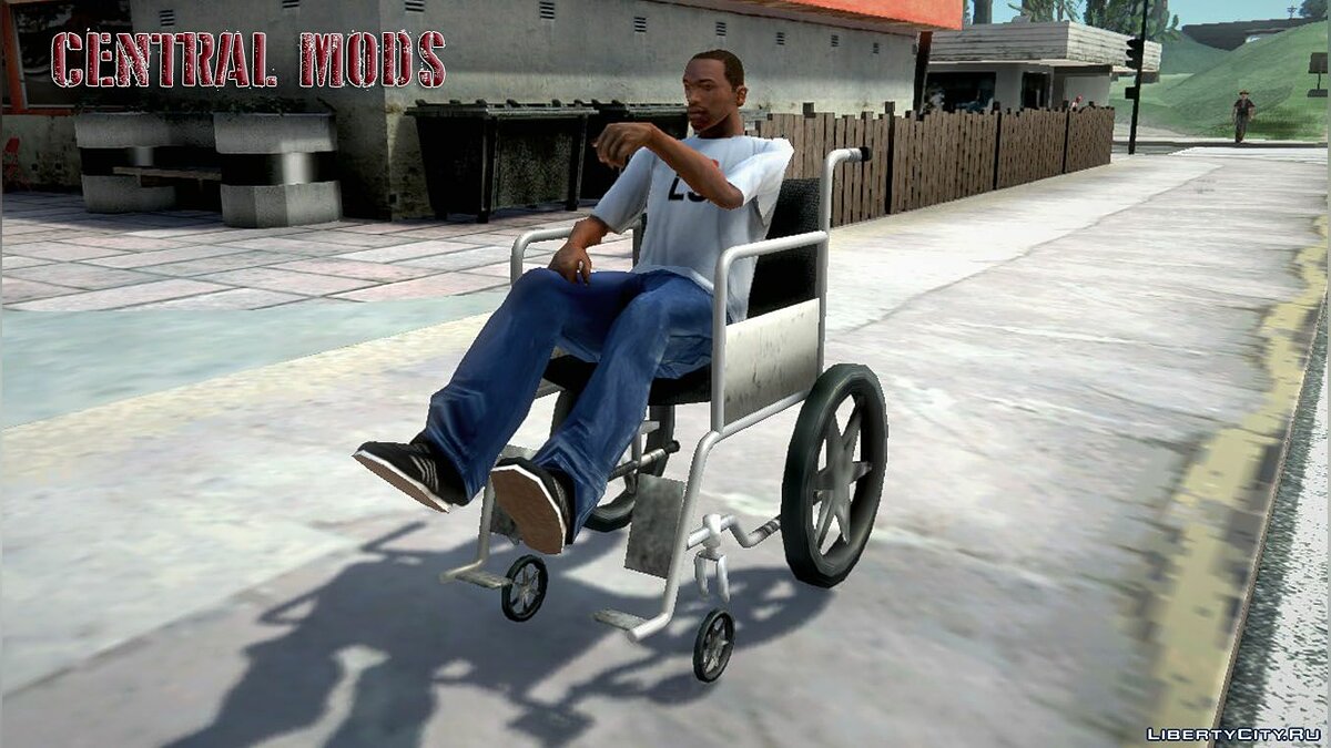 [GTA:圣安地列斯MOD]残疾人士轮椅-IGTA奇幻游戏城-GTA5MOD资源网