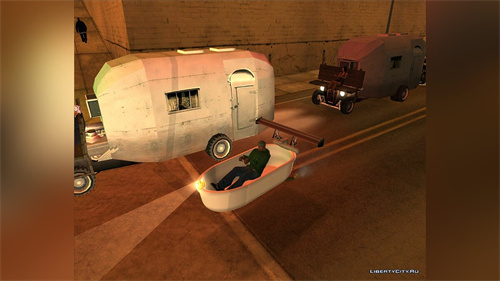 [GTA:圣安地列斯MOD]可驾驶员的浴缸-IGTA奇幻游戏城-GTA5MOD资源网