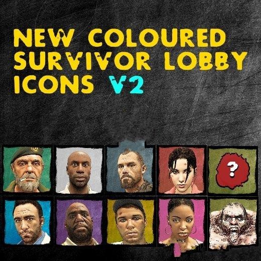 《求生之路2》新的彩色幸存者图标-IGTA奇幻游戏城-GTA5MOD资源网