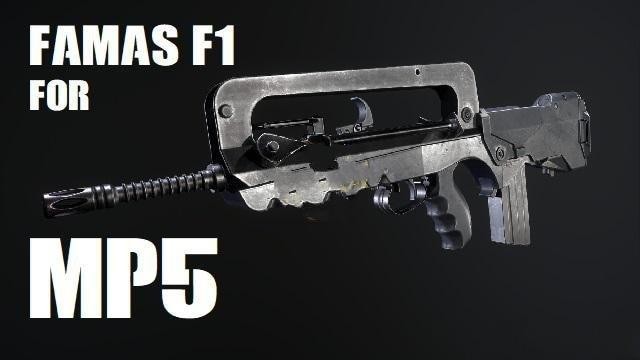 《求生之路2》FAMAS F1武器MOD-IGTA奇幻游戏城-GTA5MOD资源网