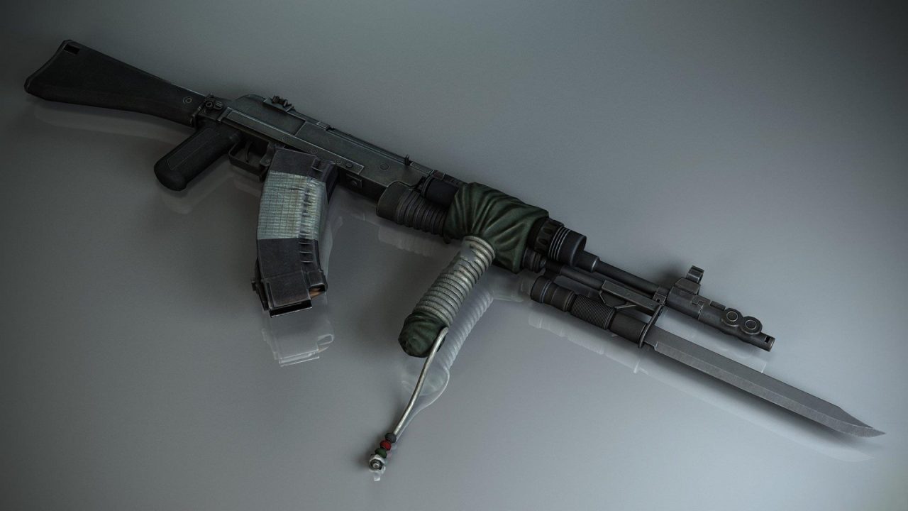 《求生之路2》带刺刀的ak47武器-IGTA奇幻游戏城-GTA5MOD资源网