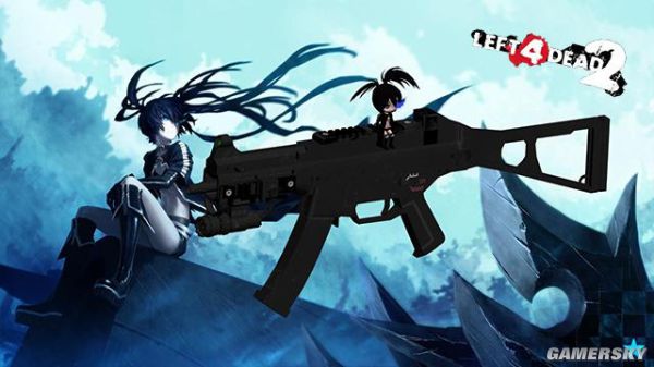 《求生之路2》黑岩射手UMP冲锋枪-IGTA奇幻游戏城-GTA5MOD资源网