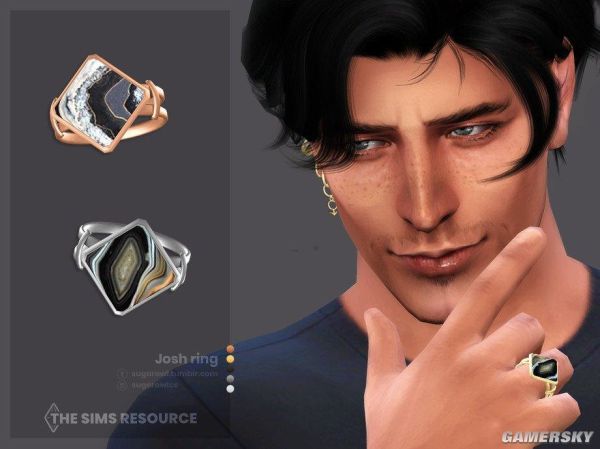 《模拟人生4》带宝石的男性戒指MOD-IGTA奇幻游戏城-GTA5MOD资源网