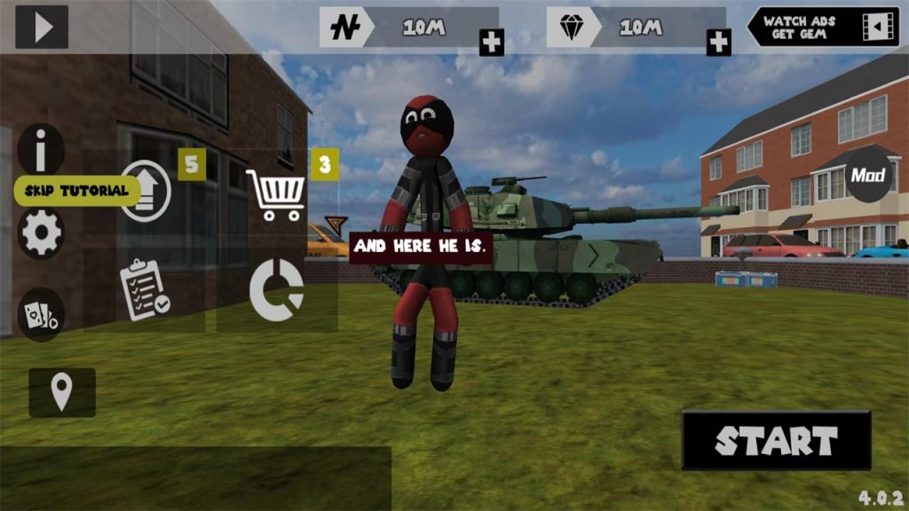 图片[2]-火柴人绳索英雄内置Mod菜单 4.0.4无敌版-IGTA奇幻游戏城-GTA5MOD资源网