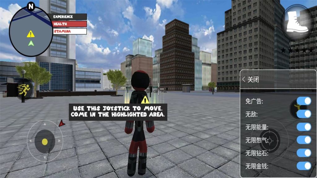 图片[3]-火柴人绳索英雄内置Mod菜单 4.0.4无敌版-IGTA奇幻游戏城-GTA5MOD资源网