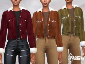 《模拟人生4》女性的冬季夹克MOD-IGTA奇幻游戏城-GTA5MOD资源网