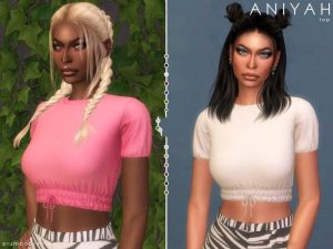 《模拟人生4》女款松紧带上衣MOD-IGTA奇幻游戏城-GTA5MOD资源网