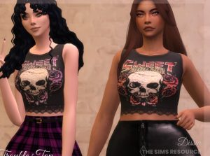 《模拟人生4》ins风性感露脐装MOD-IGTA奇幻游戏城-GTA5MOD资源网