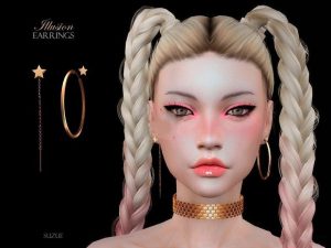 《模拟人生4》迷你星星圆环耳环MOD-IGTA奇幻游戏城-GTA5MOD资源网