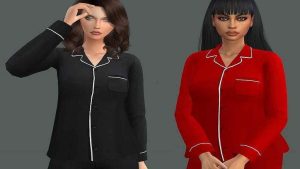 《模拟人生4》女款简洁睡衣MOD-IGTA奇幻游戏城-GTA5MOD资源网