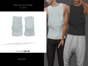 《模拟人生4》男款简洁宽松上衣MOD-IGTA奇幻游戏城-GTA5MOD资源网