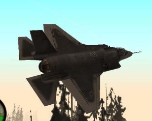 GTA 侠盗飞车 圣安地列斯F22战斗机MOD-IGTA奇幻游戏城-GTA5MOD资源网
