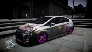 GTA4 侠盗猎车手4 旋风管家痛车mod(附车型ToyotaPrius安装)-IGTA奇幻游戏城-GTA5MOD资源网