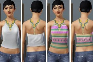 《模拟人生3》MOD服饰 女士小背心-IGTA奇幻游戏城-GTA5MOD资源网