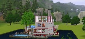 模拟人生3 MOD房建 水上别墅-IGTA奇幻游戏城-GTA5MOD资源网