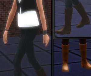 《模拟人生3》MOD服饰 女士新潮马靴-IGTA奇幻游戏城-GTA5MOD资源网