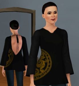 《模拟人生3》MOD服饰 女士露背上衣-IGTA奇幻游戏城-GTA5MOD资源网