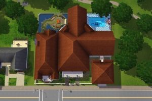 《模拟人生3》MOD房建:豪华城堡别墅-IGTA奇幻游戏城-GTA5MOD资源网