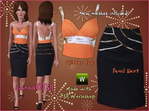 《模拟人生3》MOD服饰 女士吊带上衣-IGTA奇幻游戏城-GTA5MOD资源网