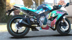 GTA4 侠盗猎车手4 MIKU版 川崎ZX-10R摩托-IGTA奇幻游戏城-GTA5MOD资源网