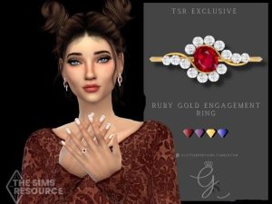 《模拟人生4》红宝石订婚戒指MOD-IGTA奇幻游戏城-GTA5MOD资源网