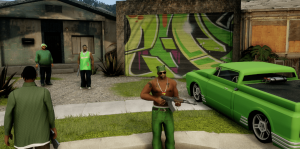 《侠盗猎车手三部曲重制版》车库门涂鸦MOD-IGTA奇幻游戏城-GTA5MOD资源网