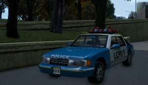《侠盗猎车手三部曲重制版》蓝白色警车MOD-IGTA奇幻游戏城-GTA5MOD资源网