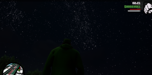 《侠盗猎车手三部曲重制版》充满星星的夜空MOD-IGTA奇幻游戏城-GTA5MOD资源网