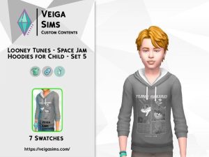 《模拟人生4》小男孩可爱连帽衫MOD-IGTA奇幻游戏城-GTA5MOD资源网