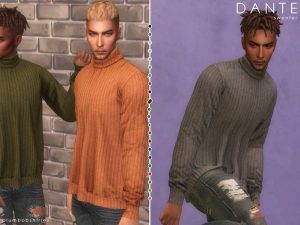 《模拟人生4》男款圆领时尚毛衣MOD-IGTA奇幻游戏城-GTA5MOD资源网